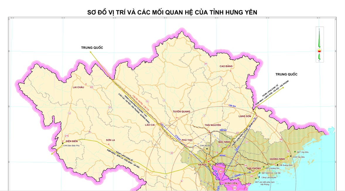 Sơ đồ quy hoạch Hưng Yên 1