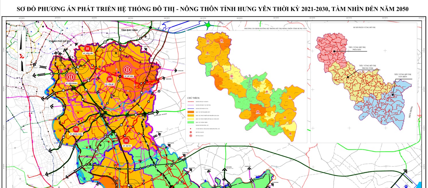 Sơ đồ quy hoạch Hưng Yên 3