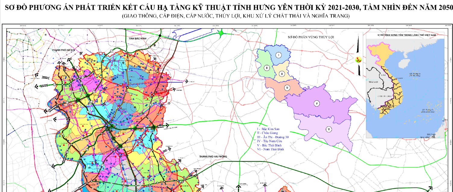 Sơ đồ quy hoạch Hưng Yên 5