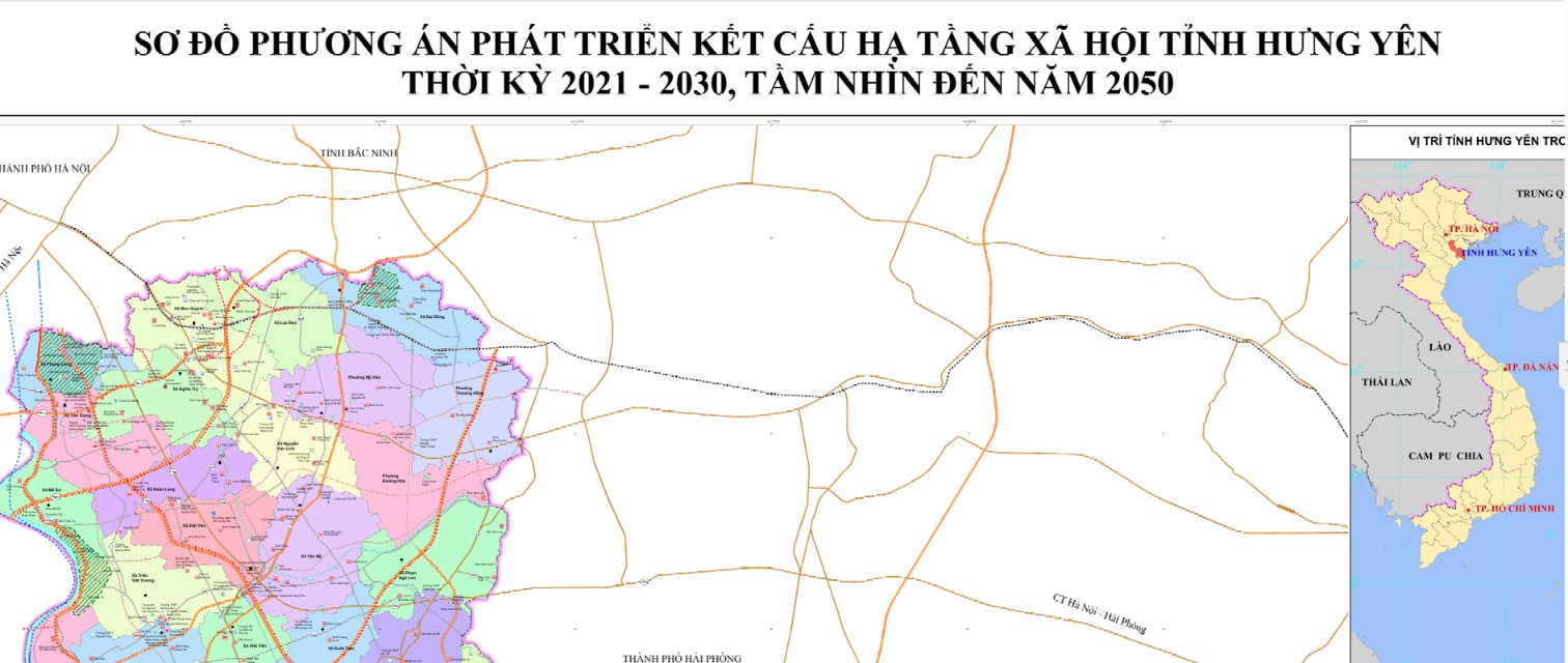 Sơ đồ quy hoạch Hưng Yên 6